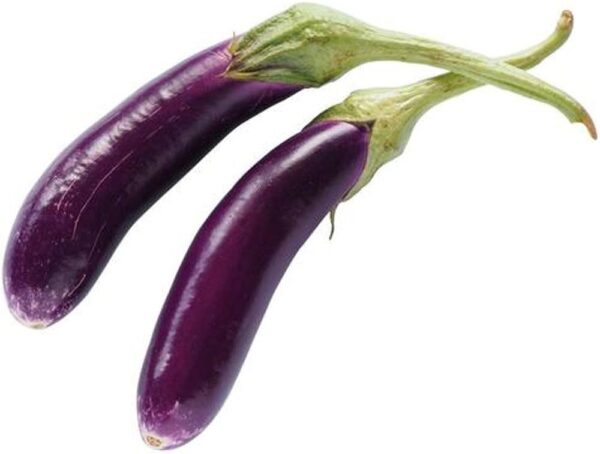 Brinjal long red - (500gm)